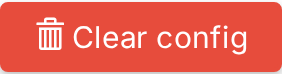 Clear config