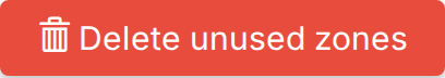 Delete unused zones