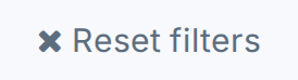 Reset filters